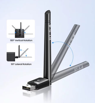 UGREEN Long Range USB Bluetooth 5.4 Wireless Dongle Adapter Receiver for PC
