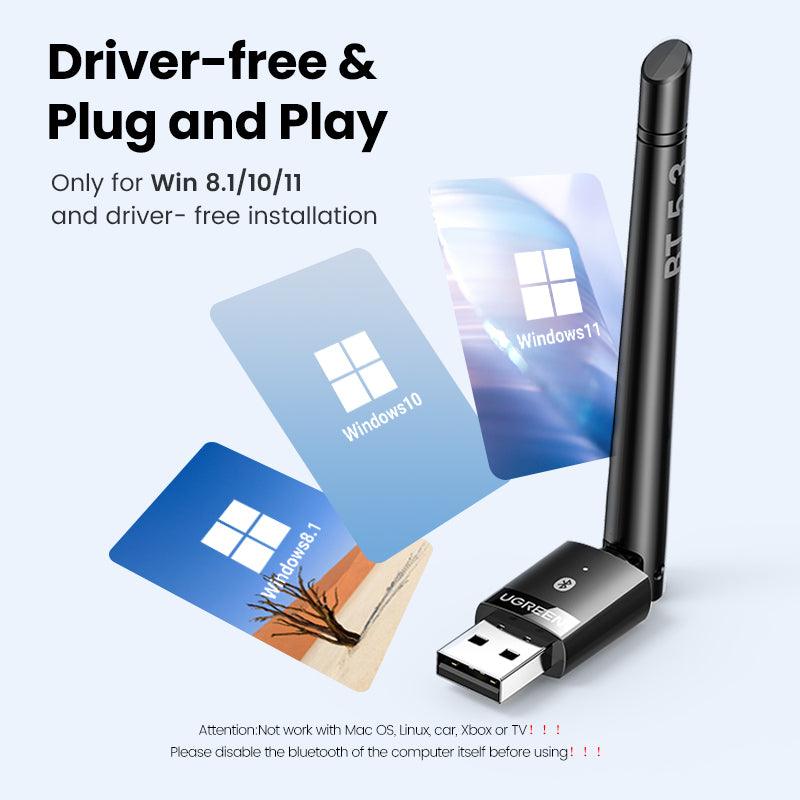 Ugreen Long Range USB Bluetooth 5.3 Wireless Dongle Adapter Receiver for PC - product details driver free - b.savvi