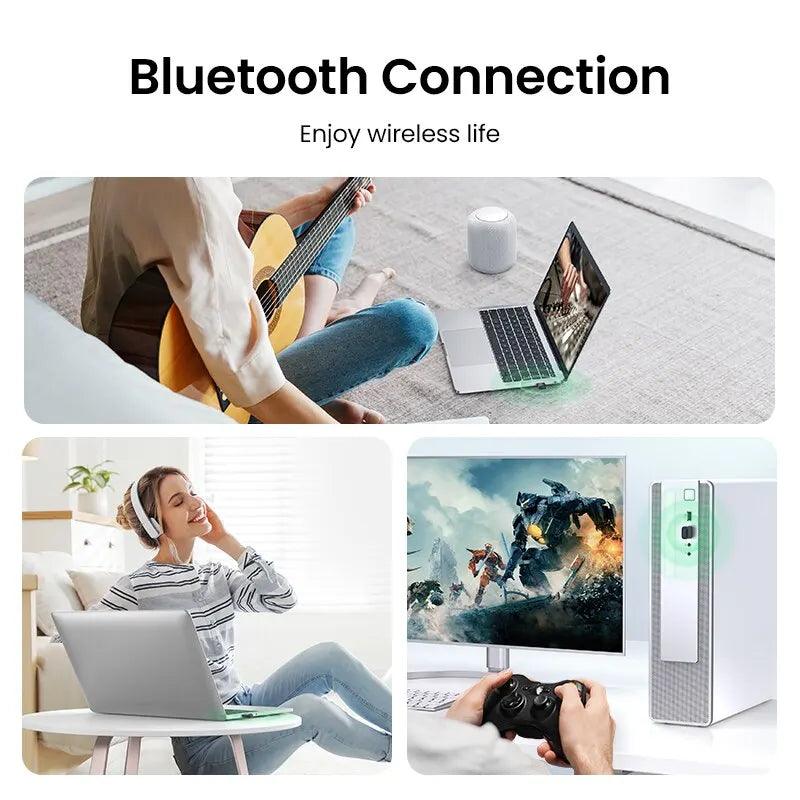 Ugreen USB Bluetooth 5.3 Wireless Dongle Adapter Receiver for PC - product details enjoy wireless - b.savvi