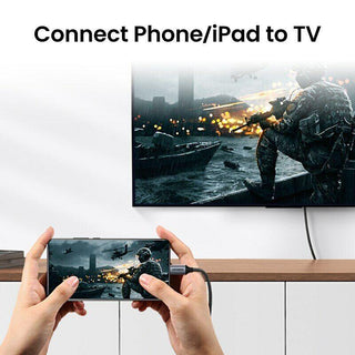 Ugreen USB C 3.1 to HDMI Cable 4K 60Hz Type C to HDMI Thunderbolt 3 Compatible - product details connect phone ipad to tv - b.savvi