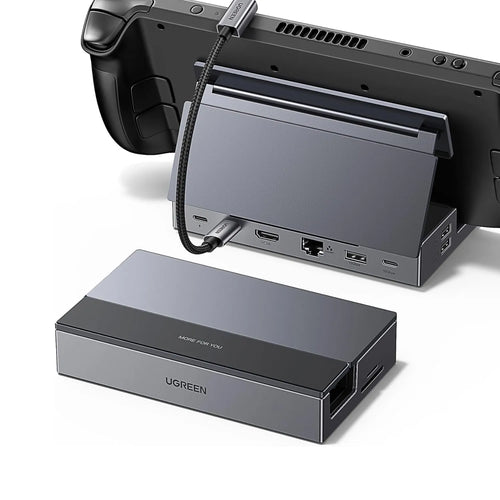 Ugreen USB C 9-in-1 Docking Station for Steam Deck OLED, Adjustable & Foldable Stand - product details - b.savvi