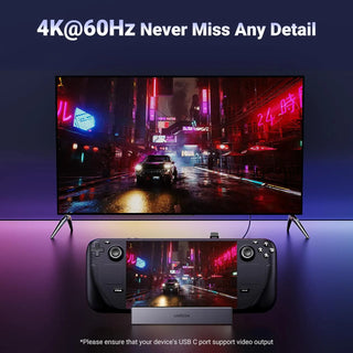 Ugreen USB C 9-in-1 Docking Station for Steam Deck OLED, Adjustable & Foldable Stand - product details - b.savvi