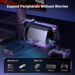 Ugreen USB C 9-in-1 Docking Station for Steam Deck OLED, Adjustable & Foldable Stand - product details - b.savvi
