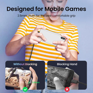 Ugreen USB C Dual 90 Degree Cable Fast Charge & Data - product details designed for mobile games - b.savvi