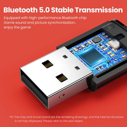 Ugreen Bluetooth 5.0 USB Transmitter Audio Adapter for Nintendo Switch PS4 PS5 - product details stable transmission - b.savvi