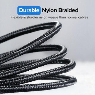 Ugreen Micro USB Fast Charger Cable 3A Charging - product details nylon braided - b.savvi