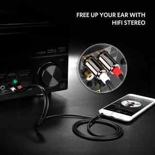Ugreen RCA to 3.5mm Cable Aux to 2RCA Phono Audio Y Splitter - product details hifi sound - b.savvi