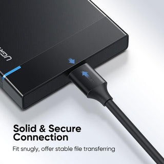 Ugreen USB C to Micro B Hard Drive Cable USB 3.0 5Gbps 3A HDD SSD - product details solid and secure - b.savvi